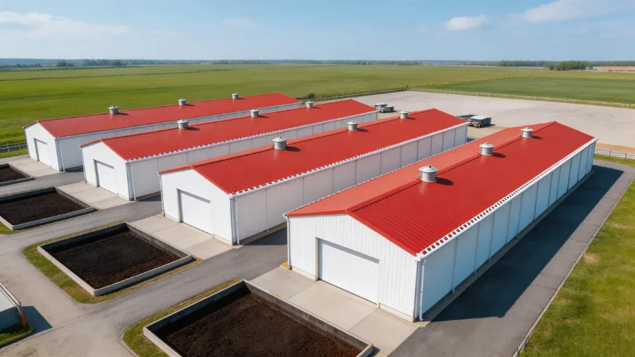 Kako lahko izgradnja kokošnjaka z jekleno konstrukcijo izboljša upravljanje perutninskih farm?