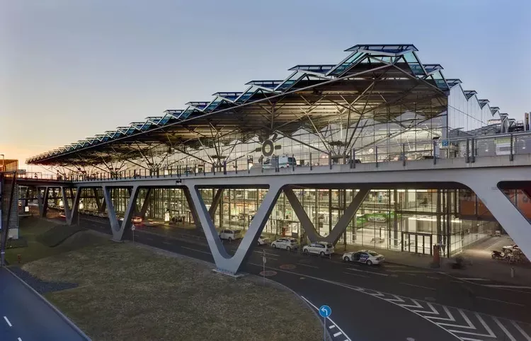 Letališki podporni jekleni terminal EPC