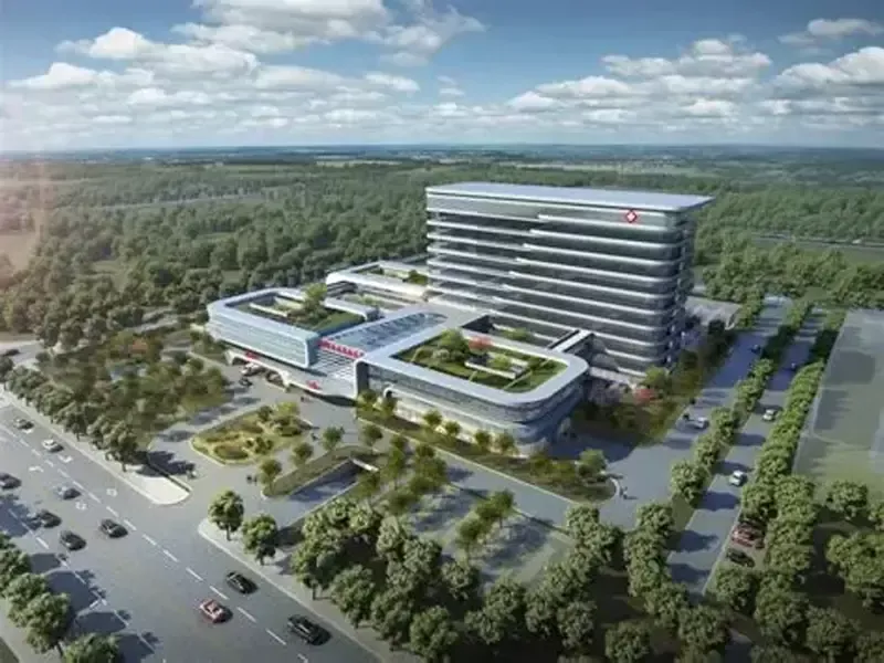 Splošna bolnišnica visoke jeklene konstrukcije