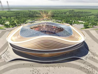 Jeklene konstrukcije z velikim razponom za stadion