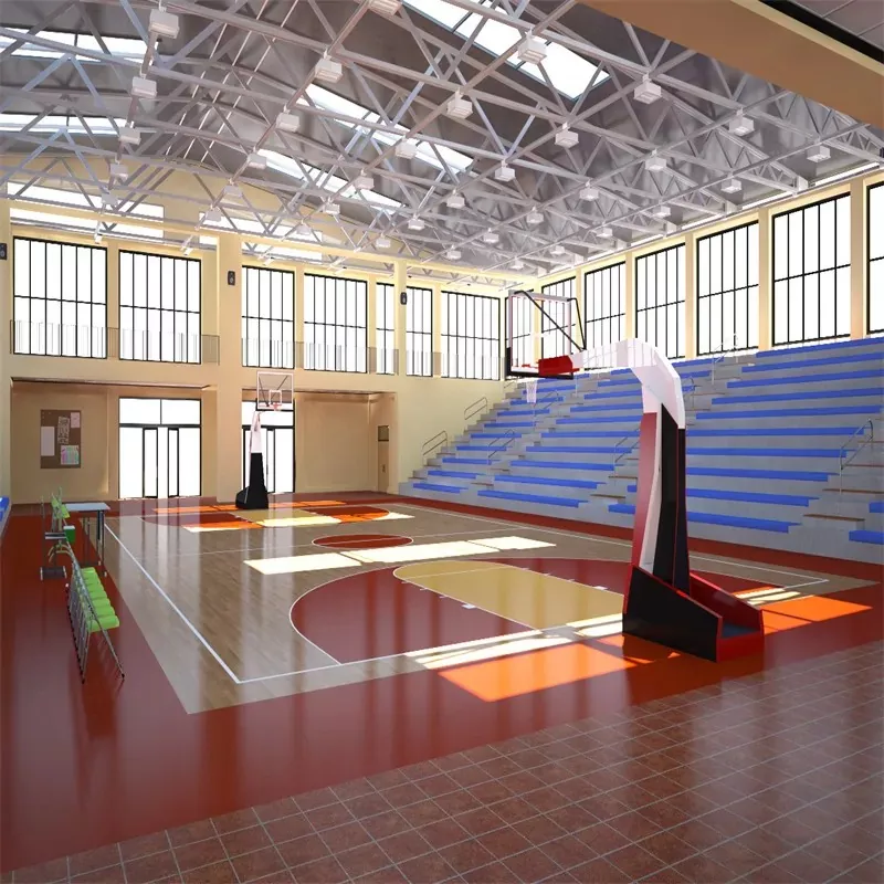 Montažna zasnova jeklenega stadiona