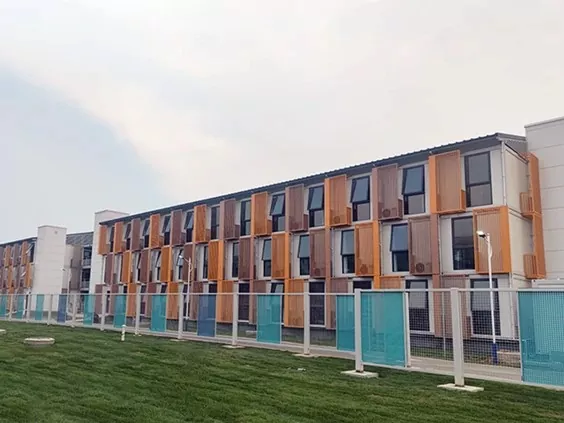 Montažna mobilna modularna montažna kontejnerska hiša