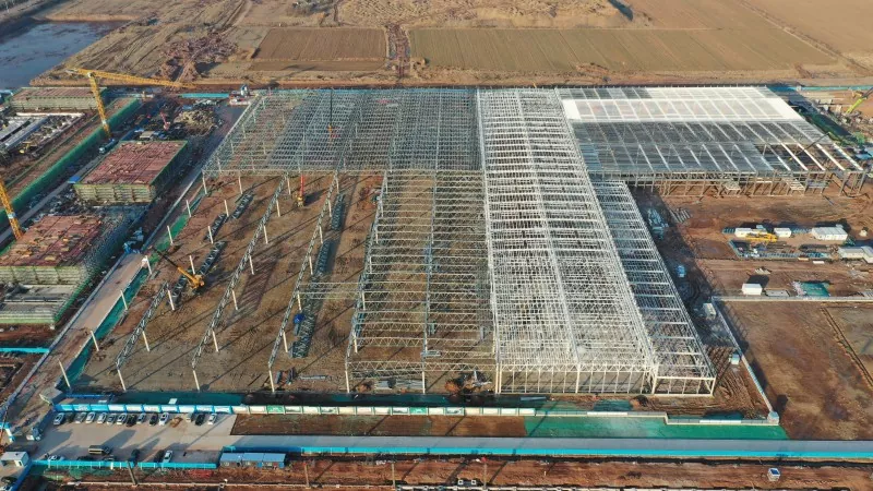 Gradnja distribucijskega centra Steel Express Delivery